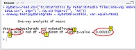 R output one-way ANOVA